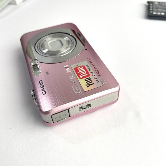 Pink Digital Camera - CASIO EXILIM EX-Z80  w Battery & Charger  3x Optical Zoom - Picture 5 of 16